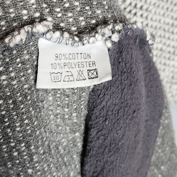 Weird Fish Sweater Womens White and Grey Medium Textured - Picture 5 of 10